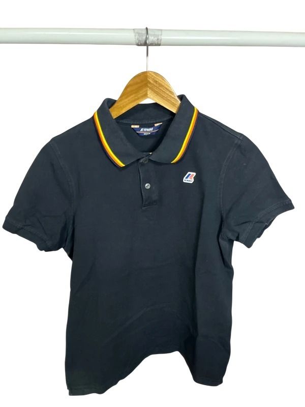 K-Way Black Polo Shirt #B3